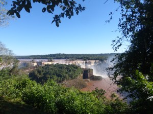 Panoramaview von der brasilianischen Seite