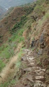 Der Weg der Inkas - immer schön am Abgrund