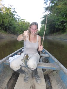 Mein erster gefangener Fisch