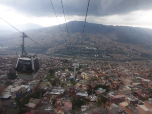 Seilbahn über Medellin