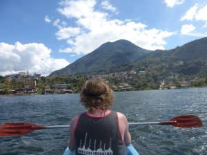 Kanufahren auf dem See